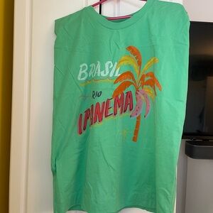 FARM RIO GIRLS RIO IPANEMA GRAPHIC SHIRT